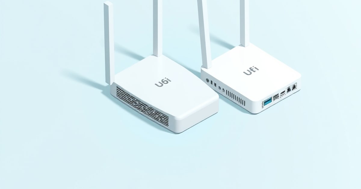 UniFi U6 Lite and U6 Pro access points compared on MIMO streams, throughput, antenna gain, and PoE draw